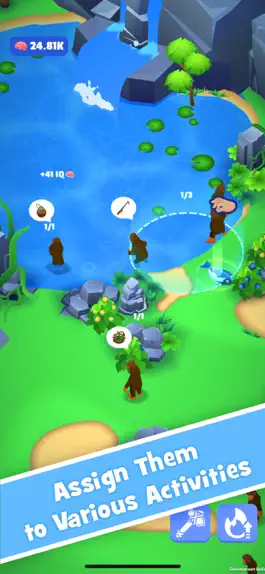 Game screenshot Cavemen Idle apk