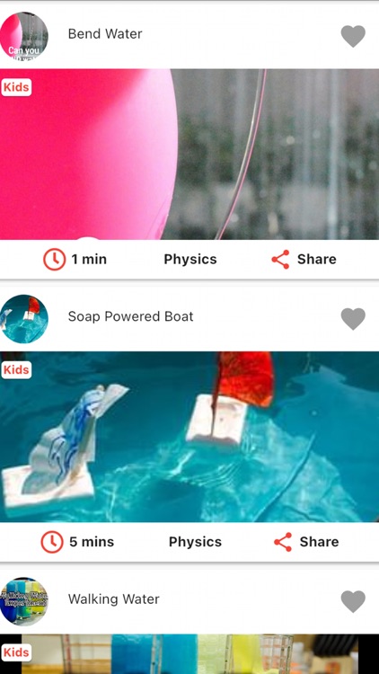 DIY App : Science Projects