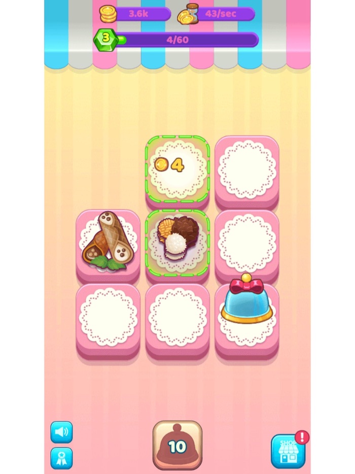 123Games Merge Cakes