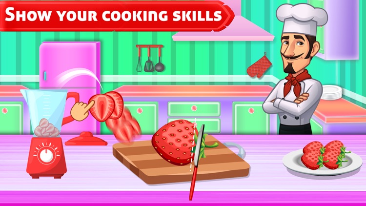 Strawberry Cake Maker Chef