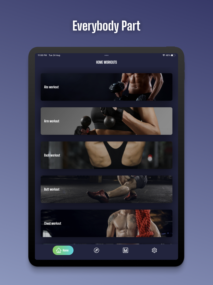 Home Workouts Fitness App