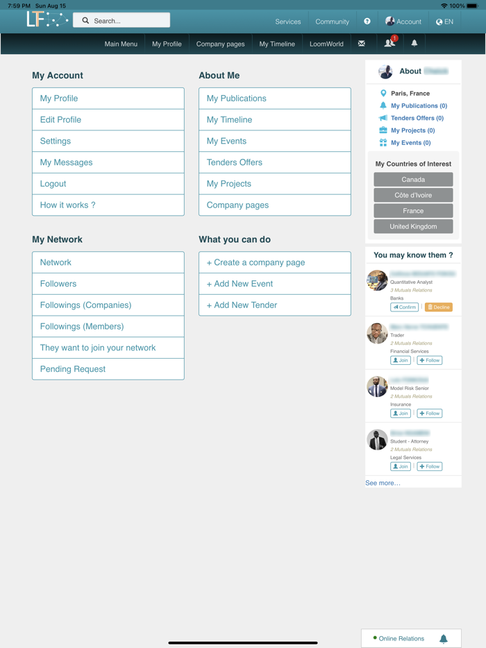 LoomFit African Network
