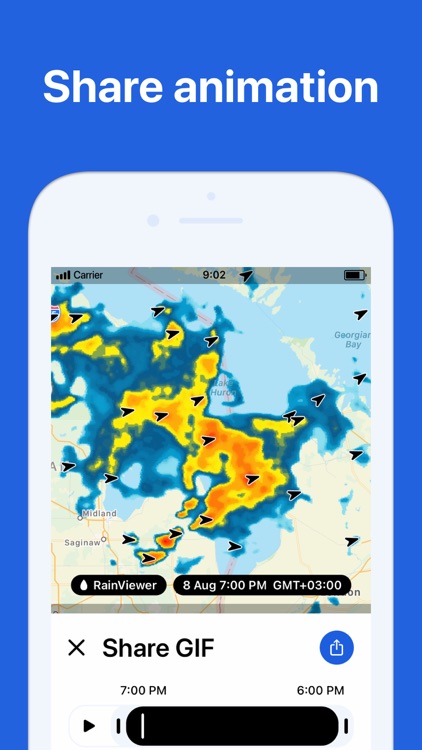 RainViewer: Live Weather Radar screenshot-8