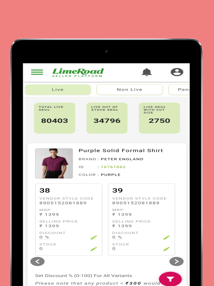 Limeroad Seller Portal