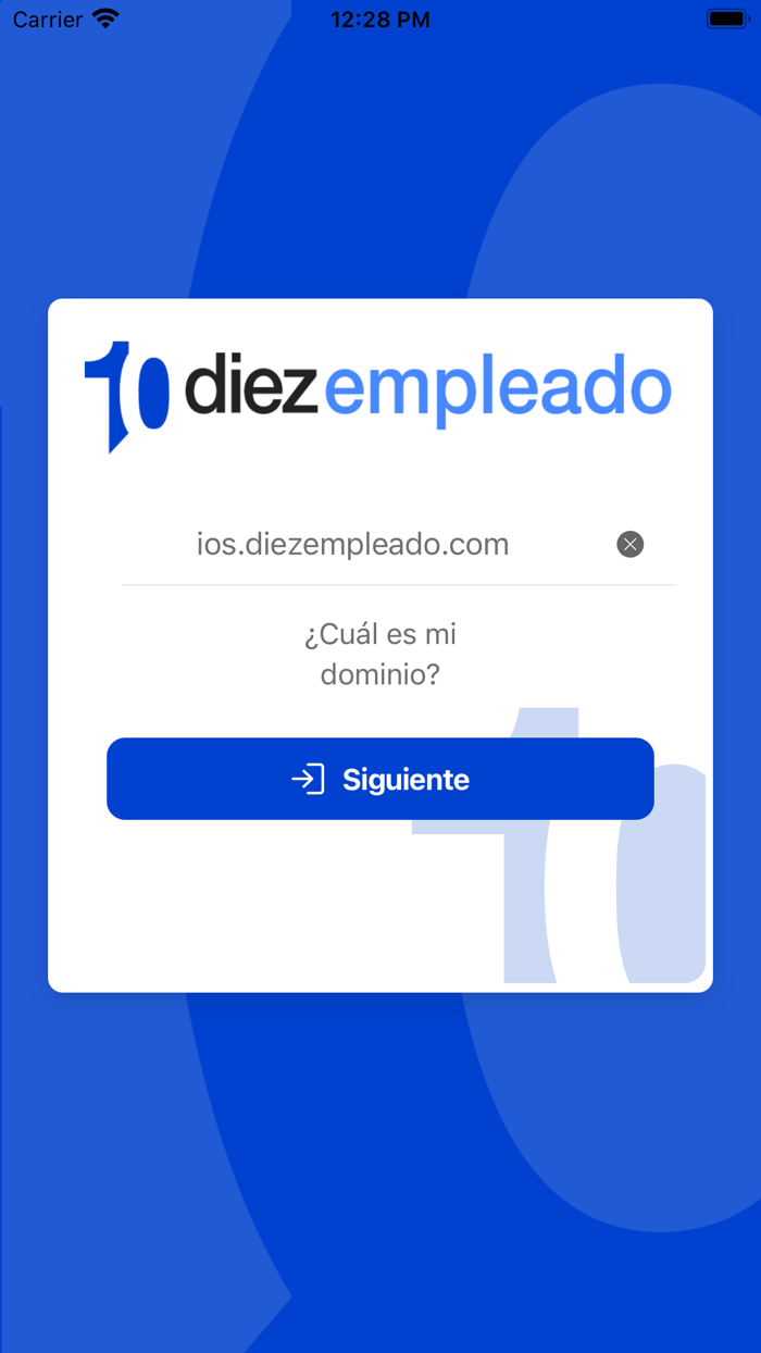 DiezSoftware Portal Empleado