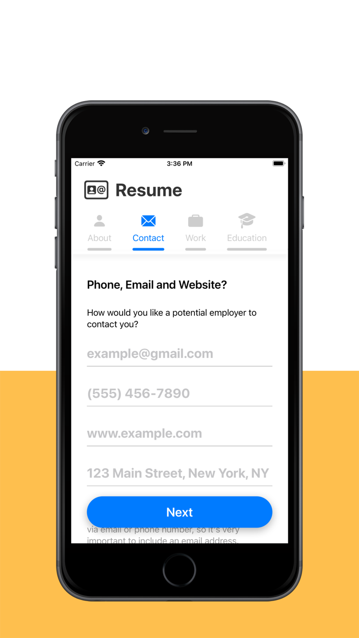Resume Builder - Professionals