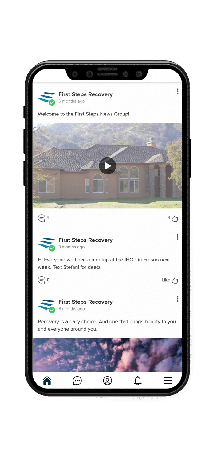 First Steps Recovery App