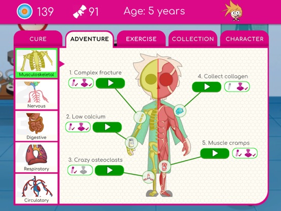 BodyQuest: Anatomy for kids Screenshots