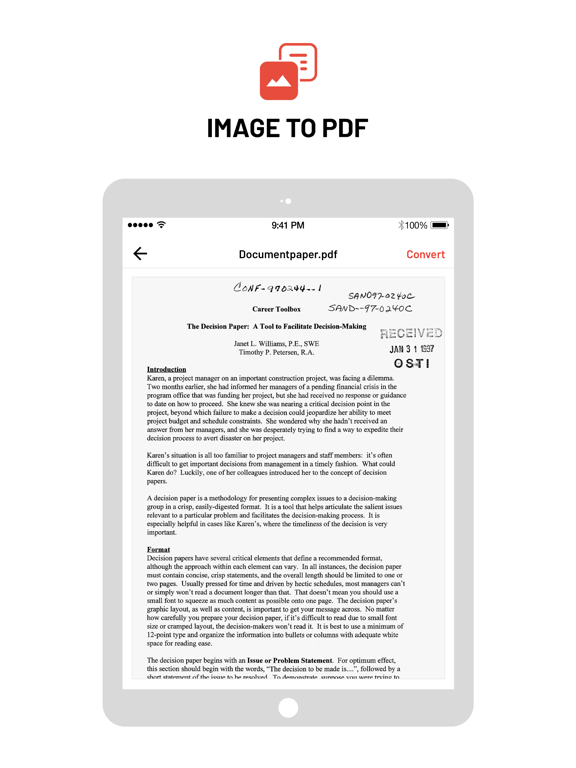 Images To PDF : PDF To Image screenshot 2