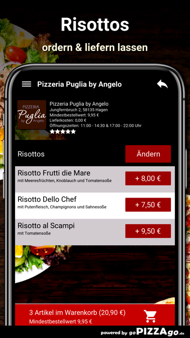 Pizzeria Puglia Hagen screenshot 6