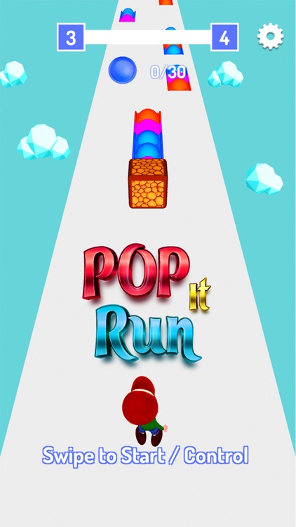 Pop It Rush -Antistress Runner