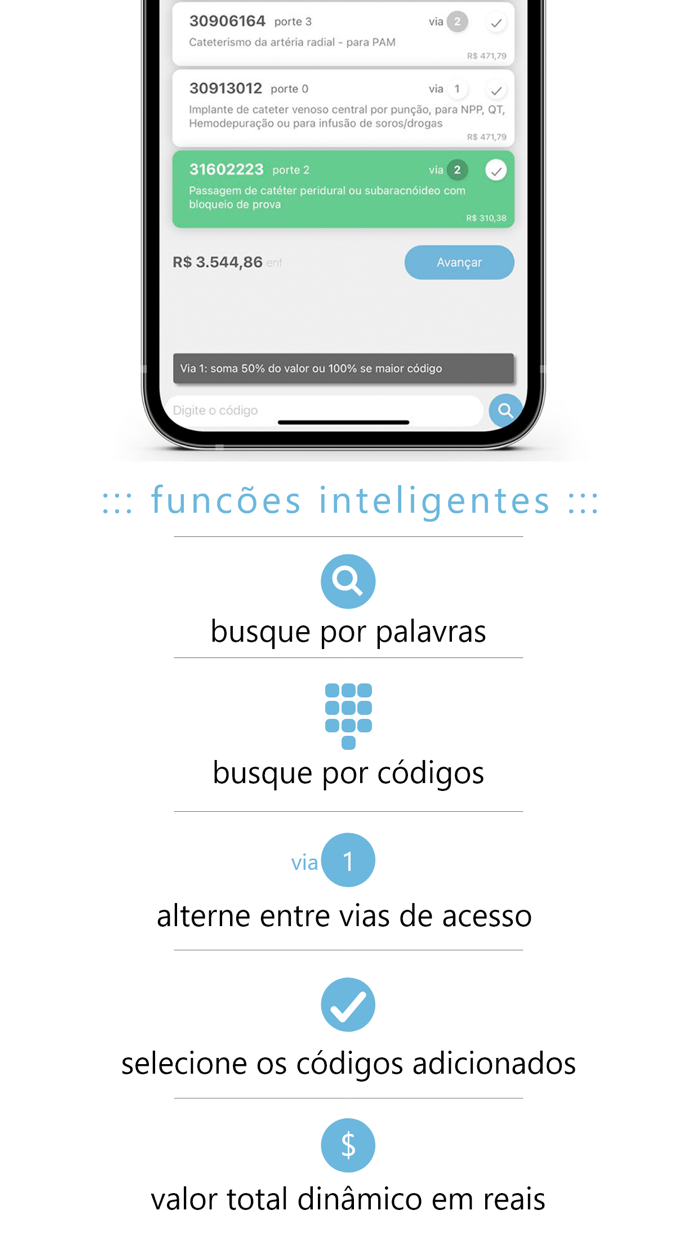 CBHPM Calcs Pro TUSS AMB MED