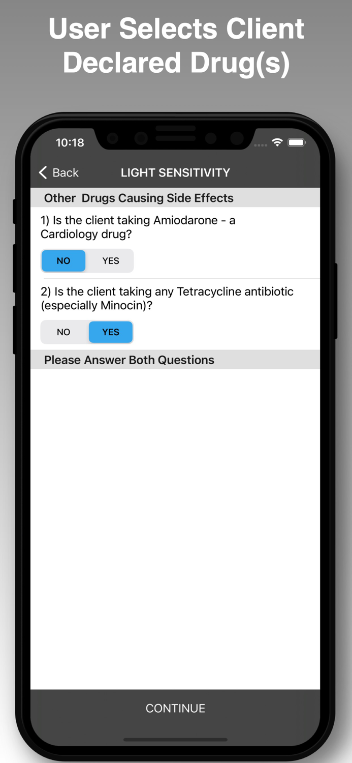 Laser  IPL Interfering Drugs