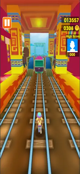 Game screenshot Rush Runner Train Surf 3D apk