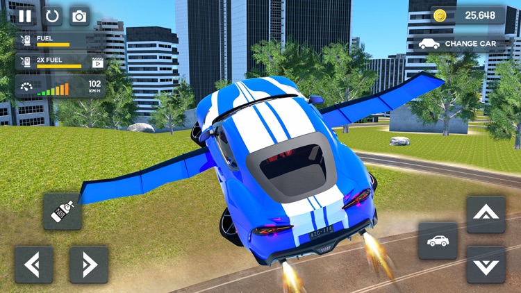 Modern Flying Car Simulator 3D