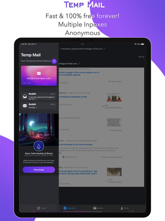 HYI Temp Mail, Virtual Number