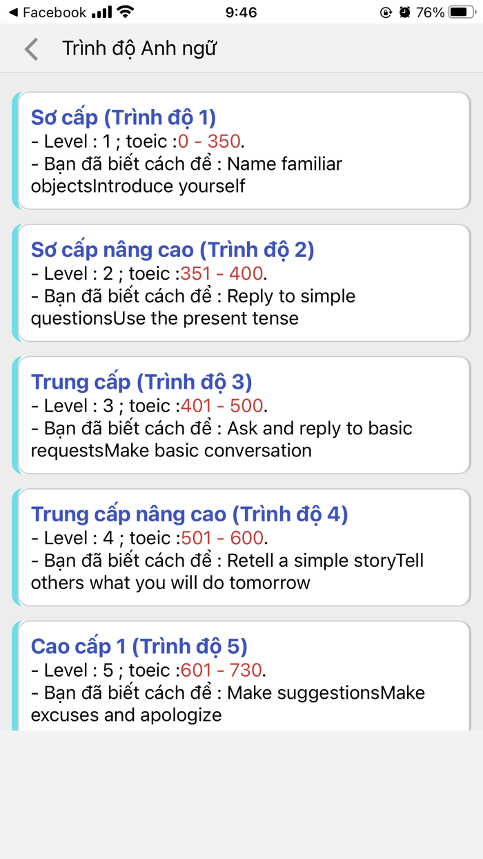 mEnglish - Tiếng anh online