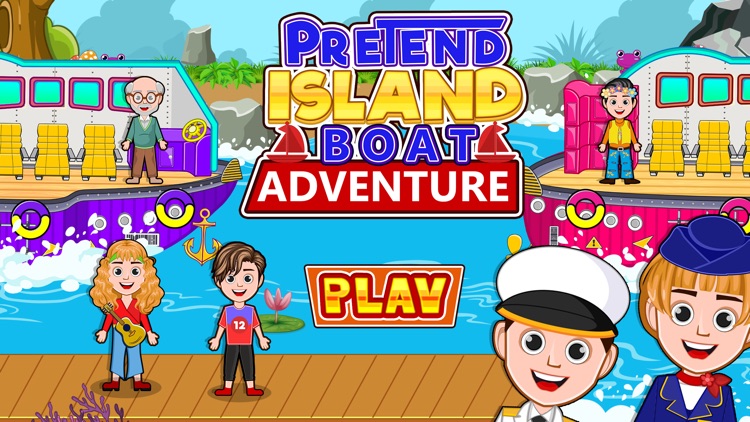 Pretend Island Boat Adventure screenshot-5