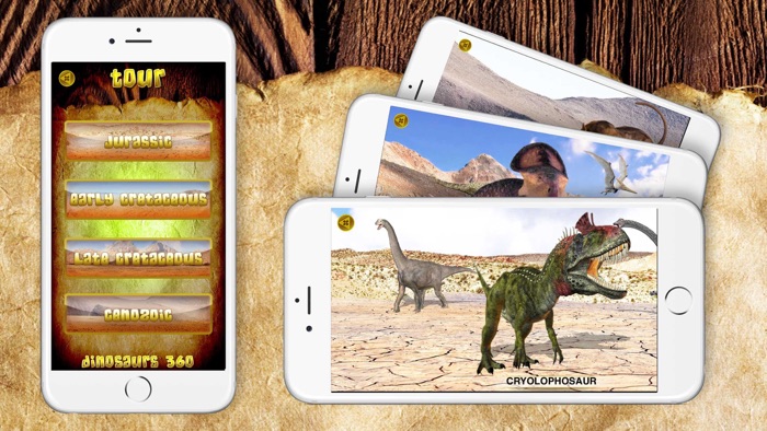 Animals 360 - Dinosaurs Gold