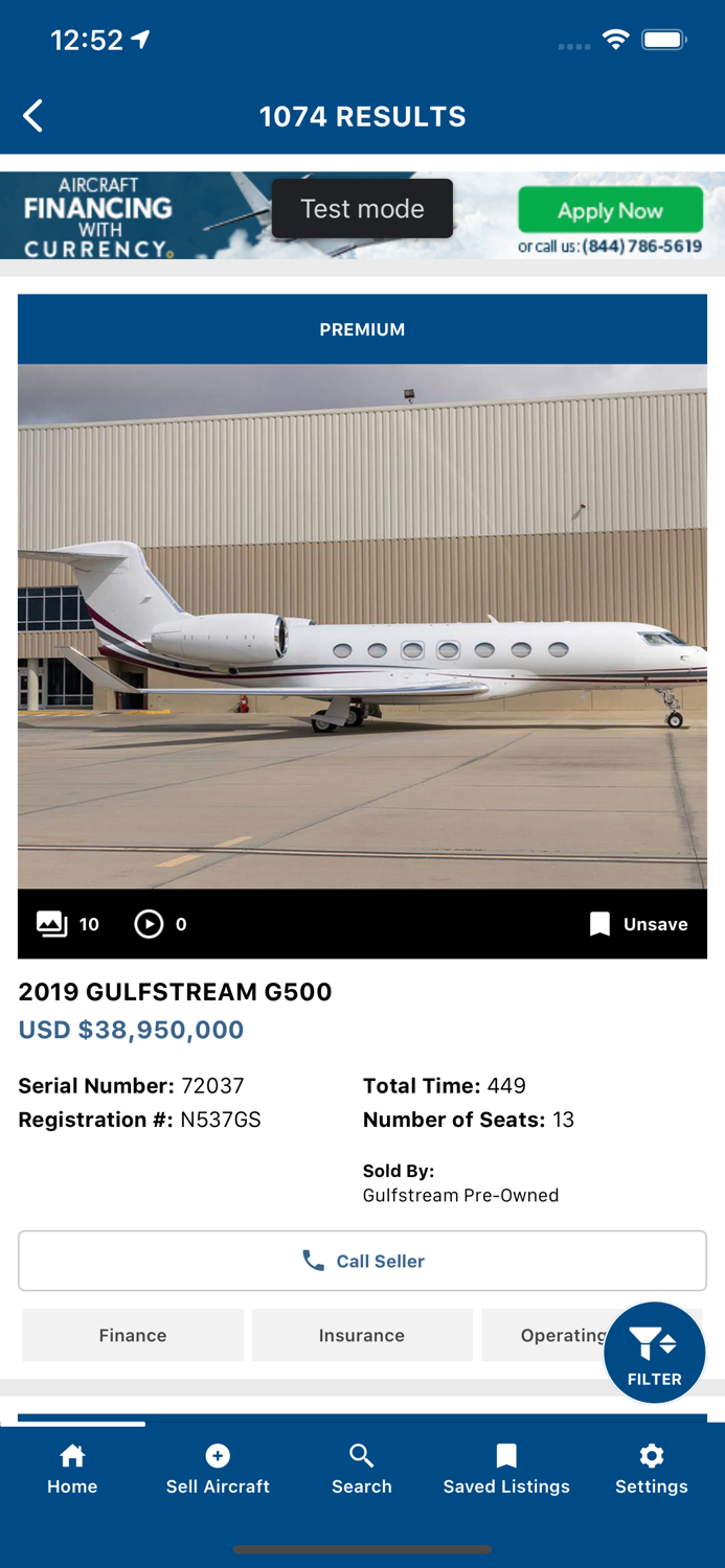 Controller Aircraft for Sale