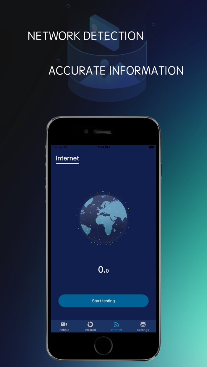 Detective-spy camera detection