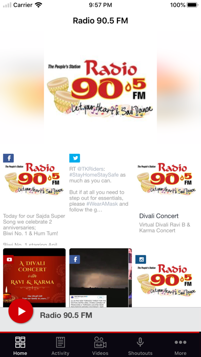 How to cancel & delete Radio 90.5FM Bollywood Music from iphone & ipad 1