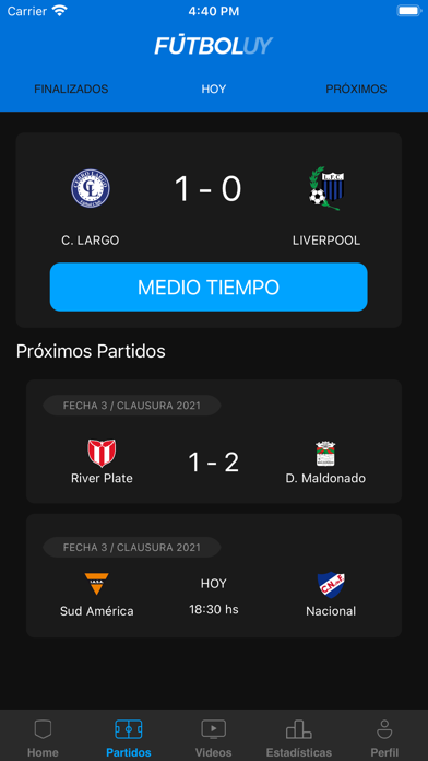 Screenshot #3 pour FútbolUY
