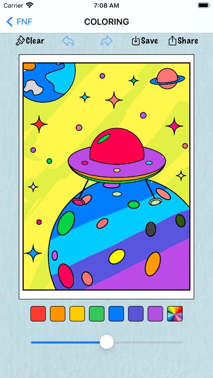 Coloring Book for Friday Music screenshot-5