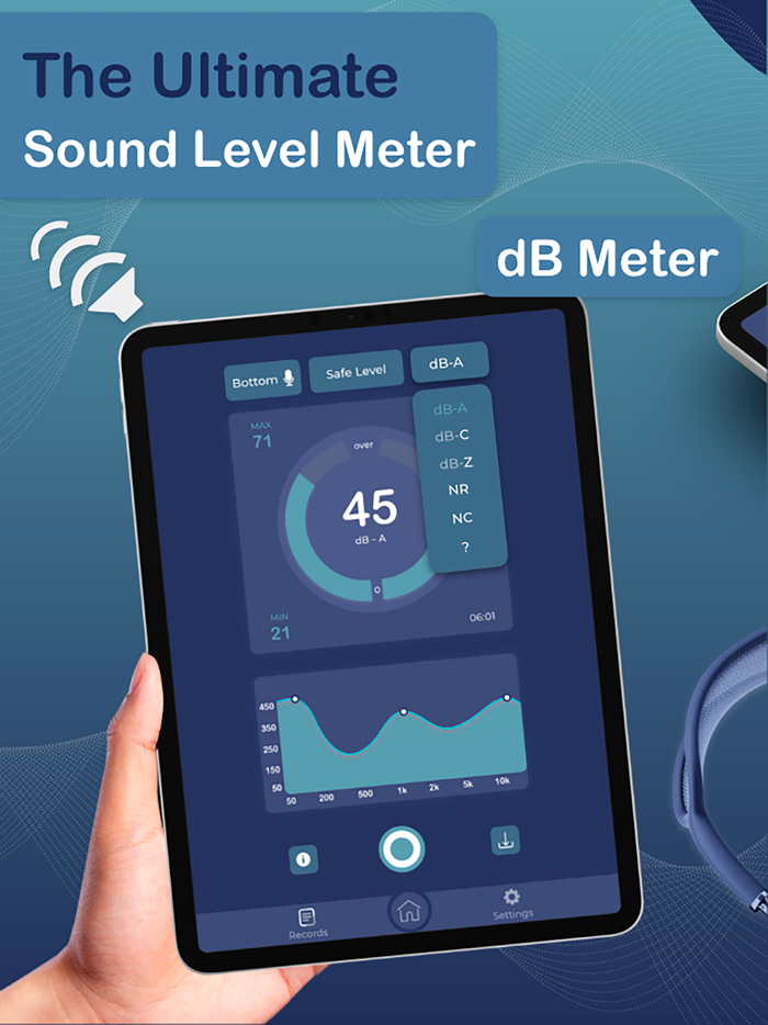 Máy đo âm thanh và tiếng ồn dB