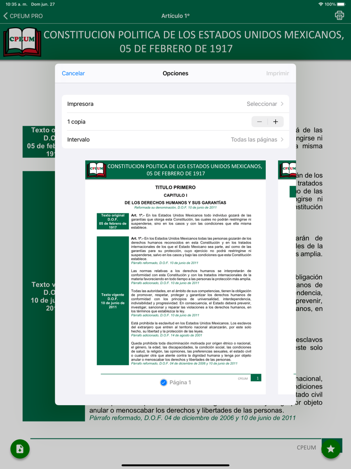 Constitución Mexicana Pro