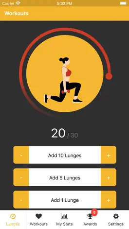Game screenshot Lunges Counter mod apk