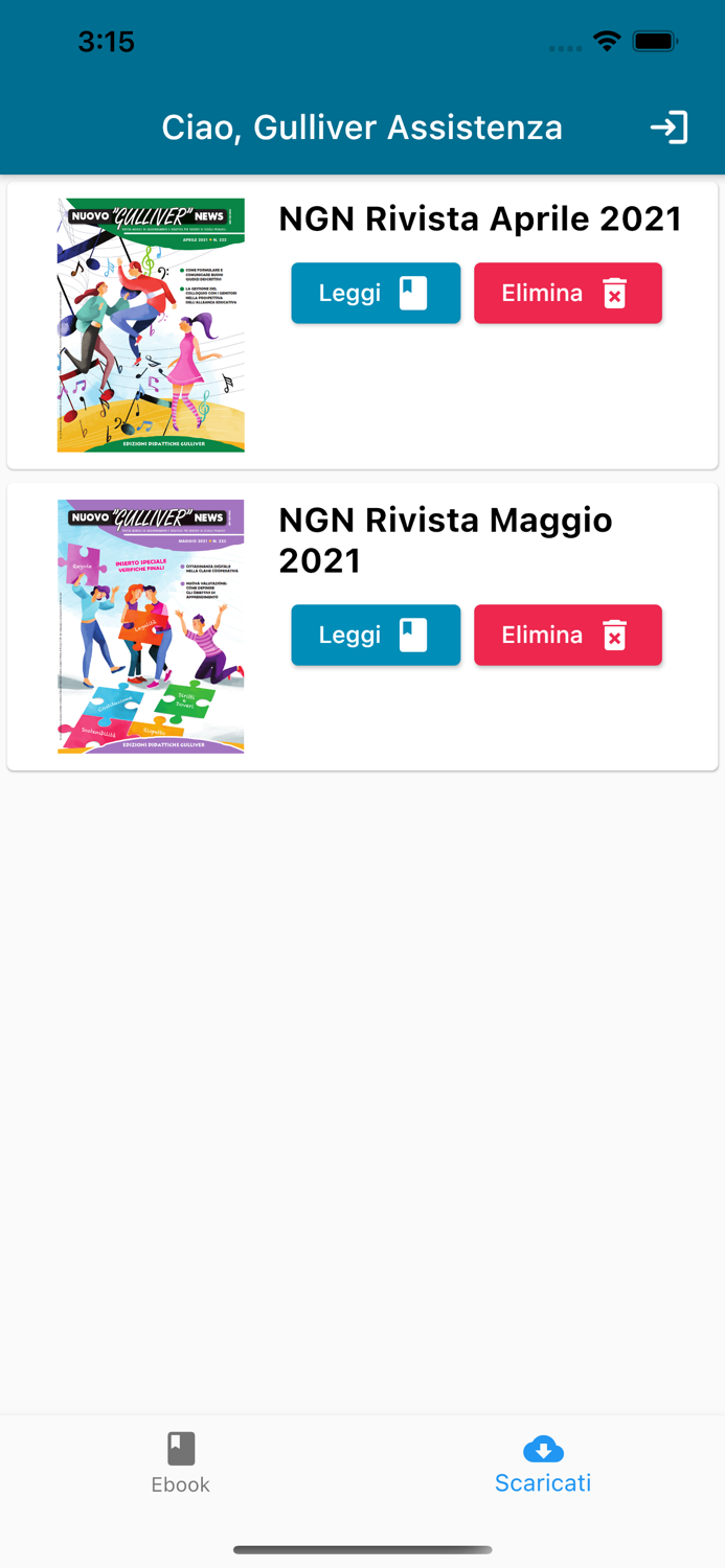 Nuovo Gulliver News Reader