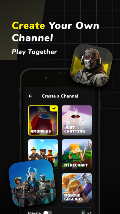 AmongChat - Chat vocal & Match AmongChat - Chat vocal & Match