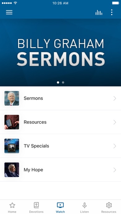 How to cancel & delete Billy Graham Evangelistic Assn from iphone & ipad 2