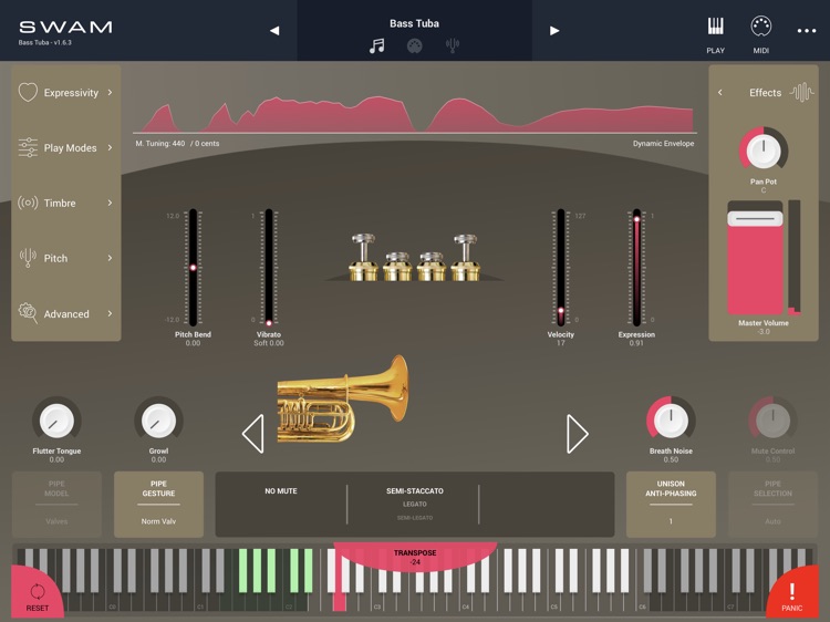 SWAM Bass Tuba