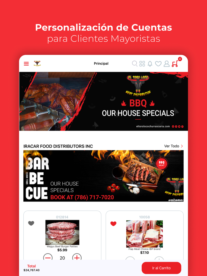 El Toro Loco Meat Distribution