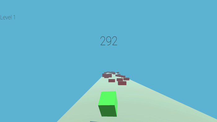 Cube Run - Touch And Swipe