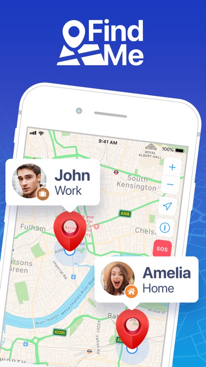 FindMe: Find My Friends, Phone screenshot-6