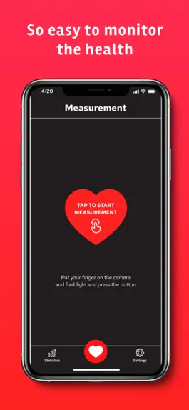 Game screenshot HeartRate App: monitor pulse mod apk