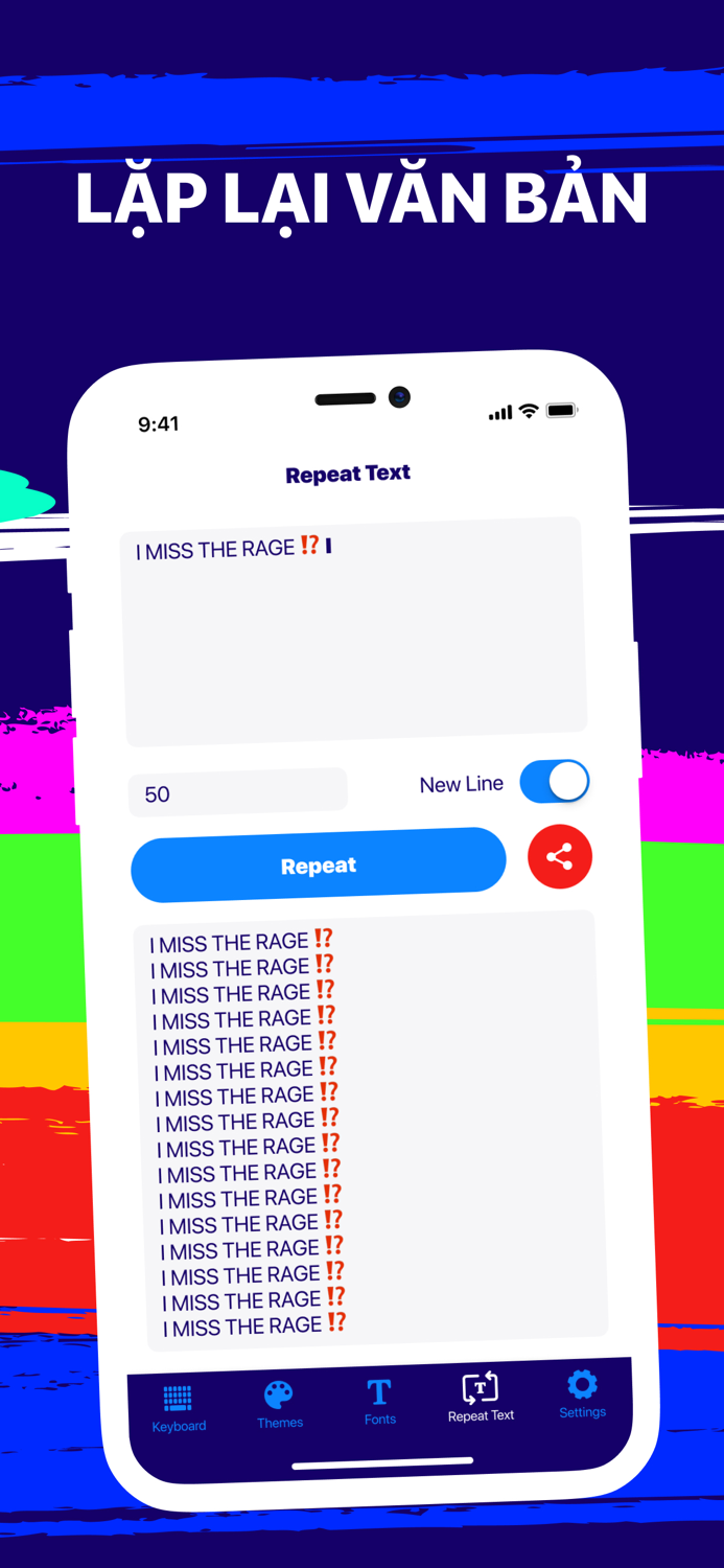 Paste Keyboard - Miss The Rage