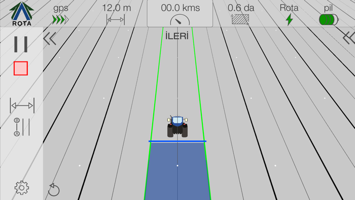 Rota Traktör Hizalama Sistemi