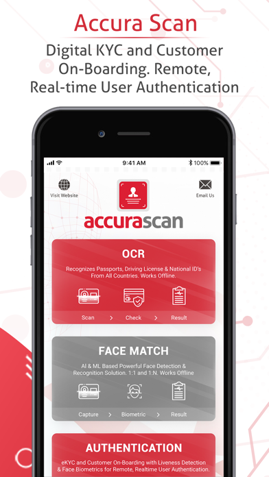 How to cancel & delete Accurascan - Digital KYC from iphone & ipad 1