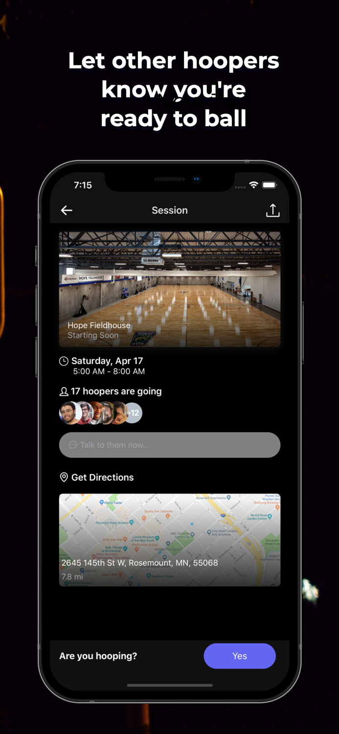 HoopSpots Pickup Basketball