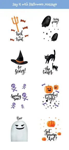 Game screenshot Cute Watercolor Halloween Pack hack