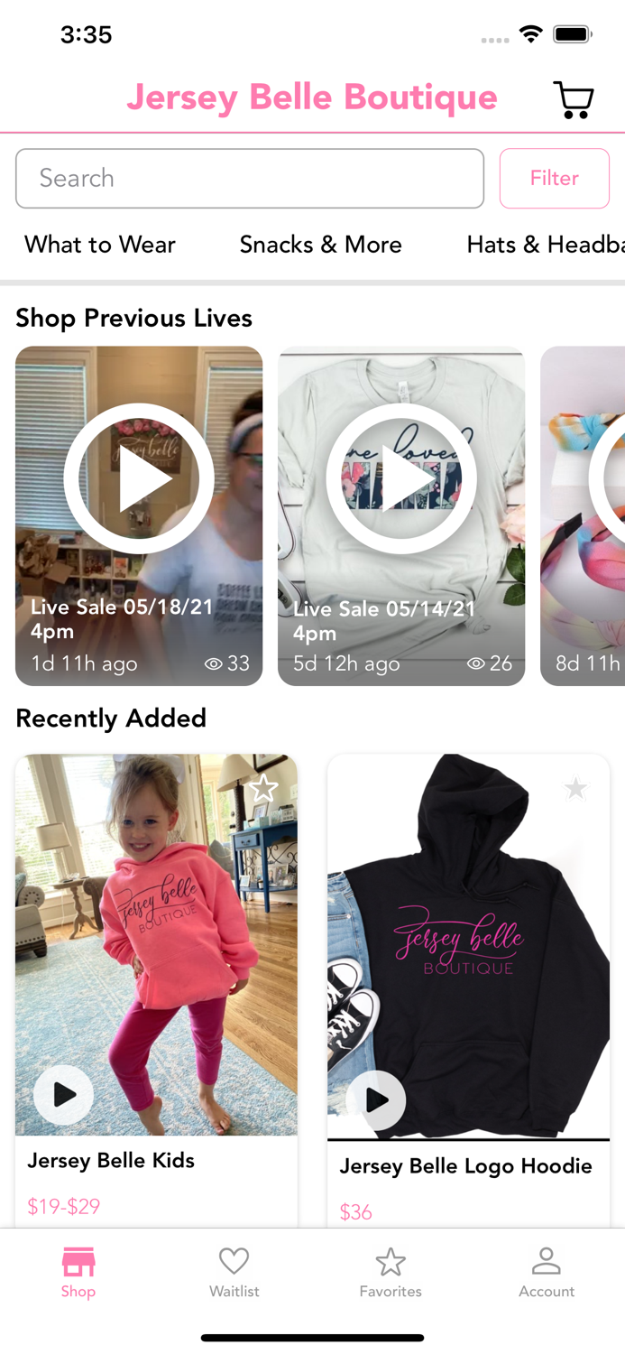 Jersey Belle Boutique