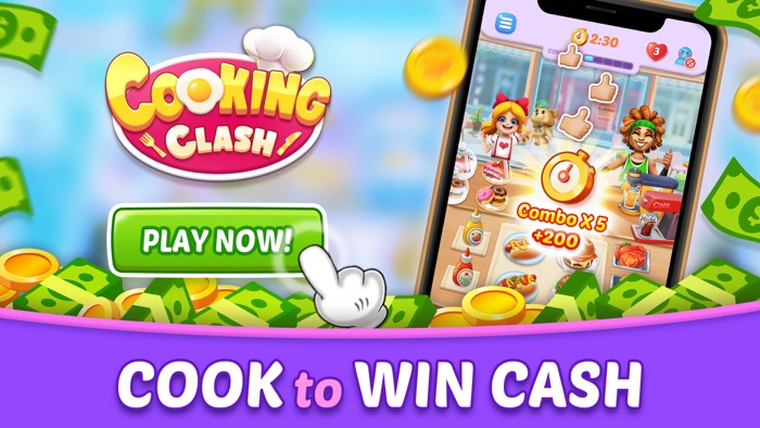 Cooking Clash Win Real Money