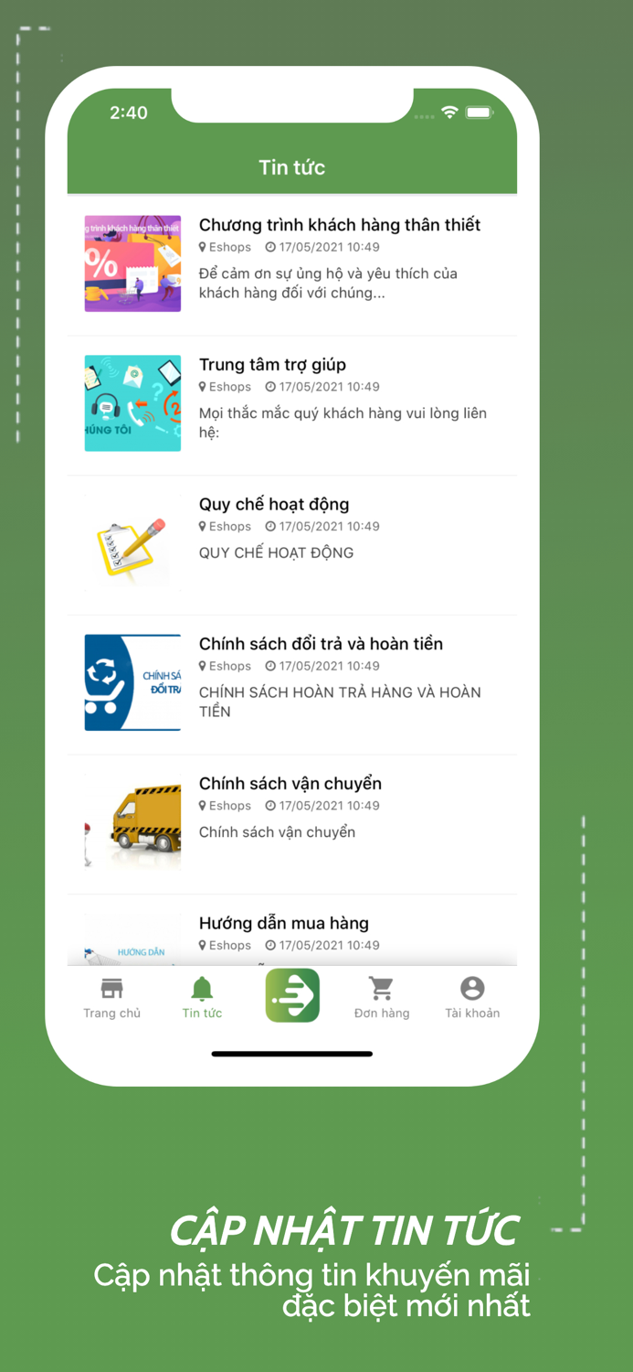 Eshops - Mua sắm Online