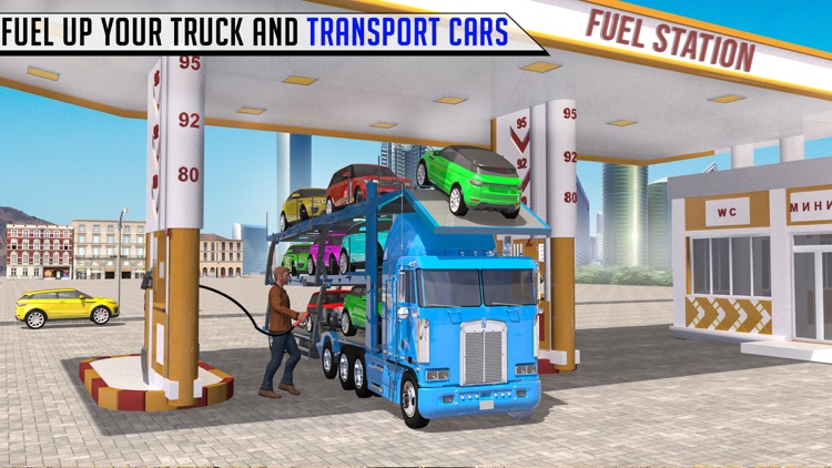 Truck Driving: Car Transporter screenshot-9