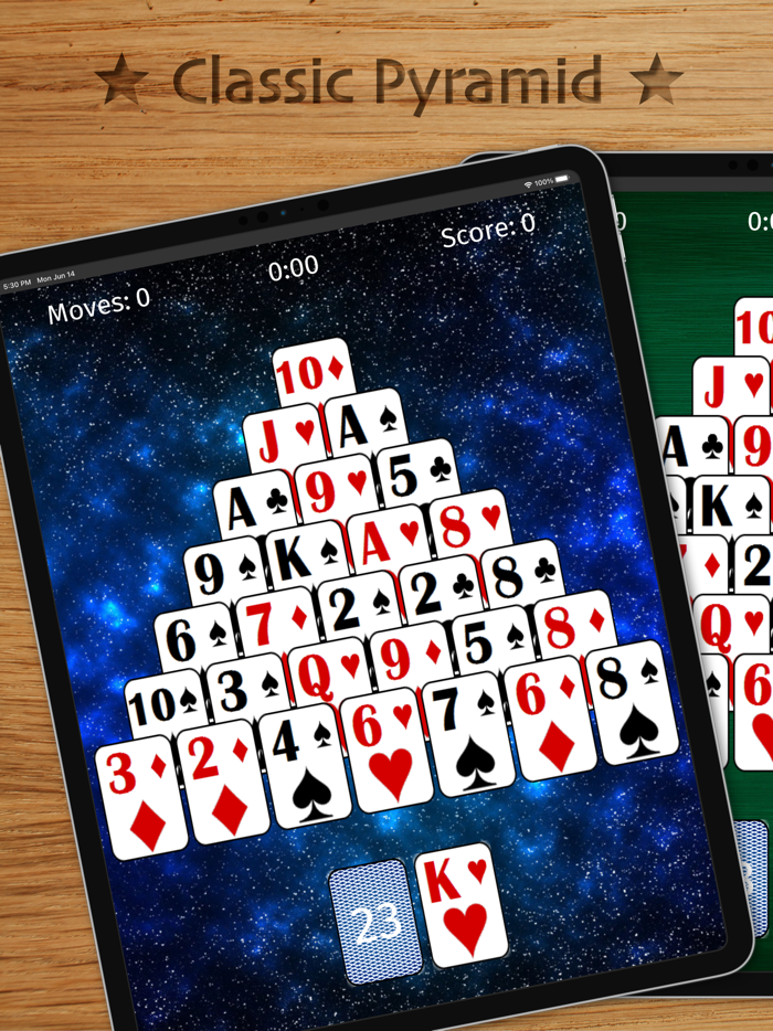 Pyramid  Solitaire Card Game