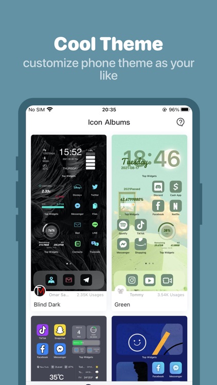Top Widgets - Icons & Themes screenshot-5